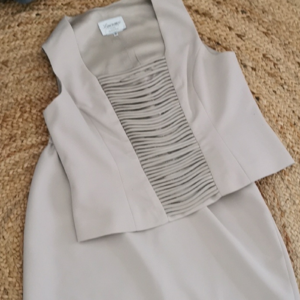 Vintage Lawrence Collection petite Stanley Sklar mother of the bride dress. 14